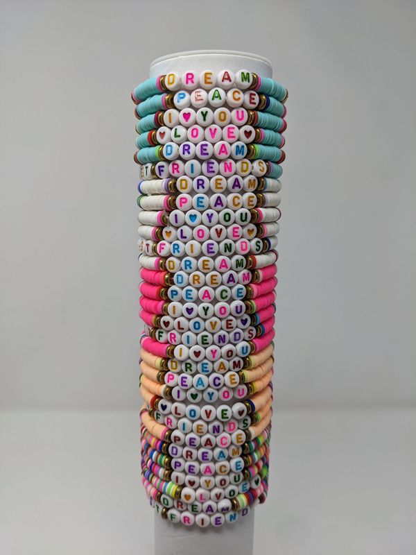 Friendship Bracelets Rainbow (50 Pack)