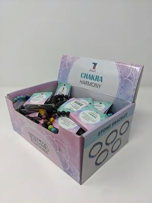 Chakra Harmony Bracelets (50 Pack)
