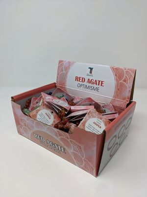 Red Agate Bracelets (50 Pack)