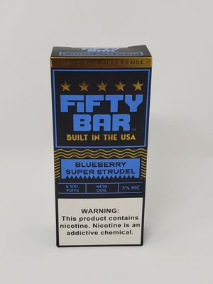 Fifty Bar Blueberry Super Strudel (10 Pack)