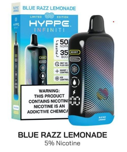 HYPPE INFINITI - Blue Razz Lemonade ( Set of 5)