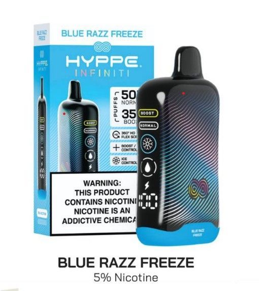 HYPPE INFINITI - Blue Razz Freeze ( Set of 5)