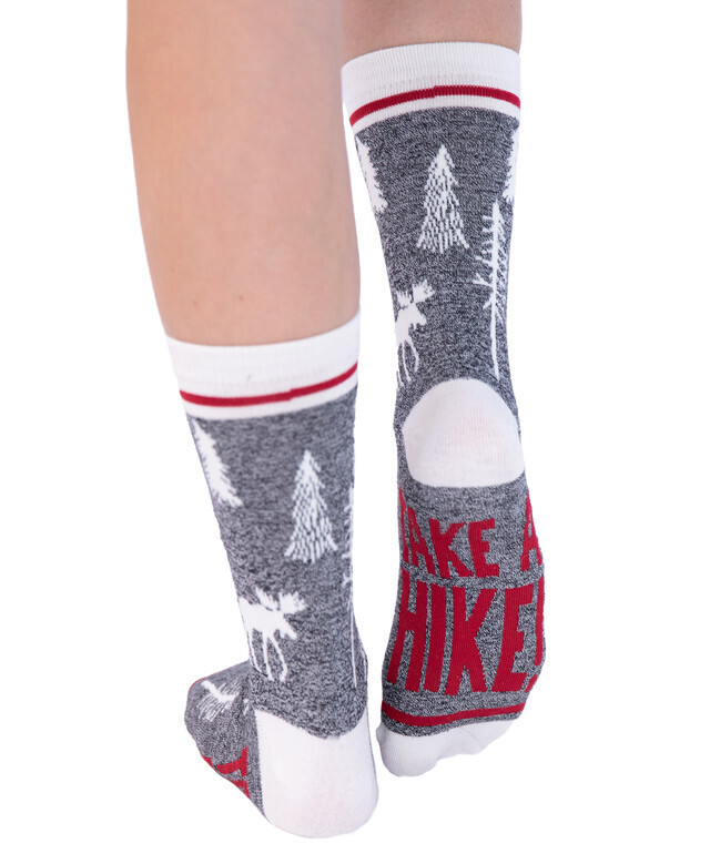 Take A Hike Crew Sock