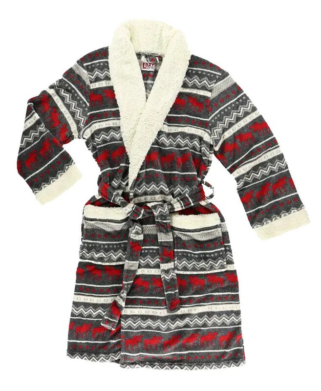 Cabin Moose Women’s Bathrobe