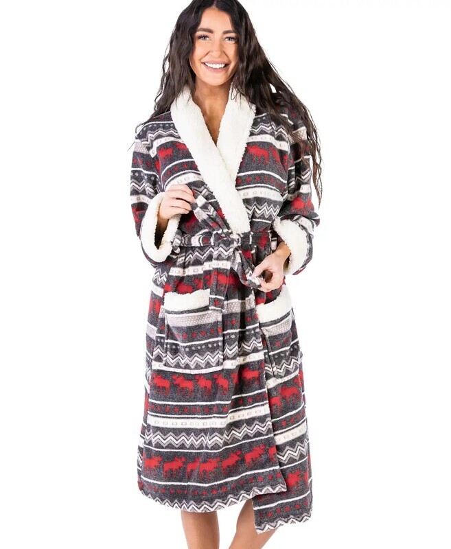 Classic Moose Women’s Bathrobe