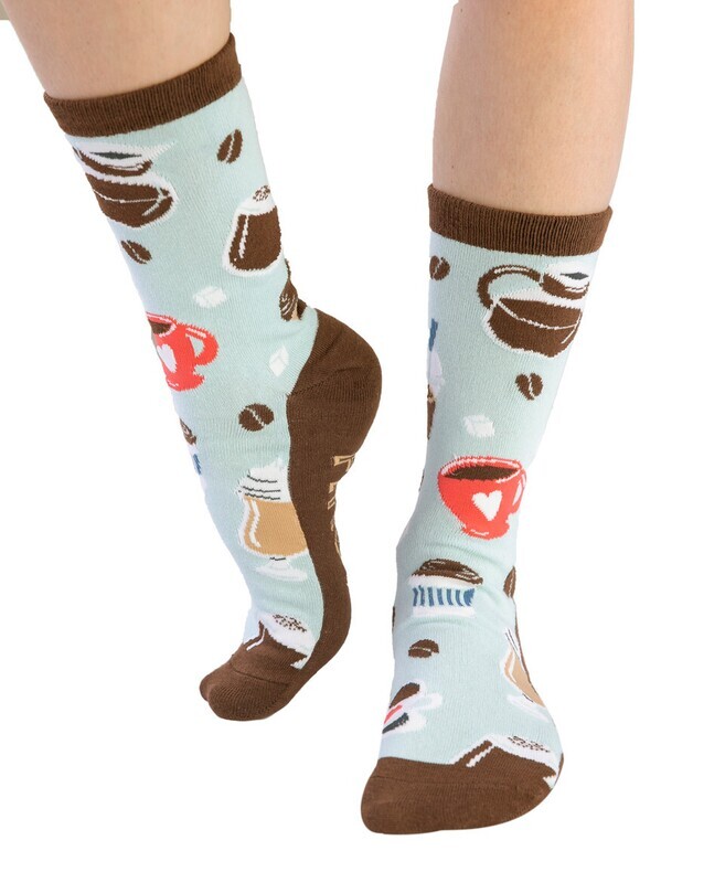 Coffee First Crew Sock