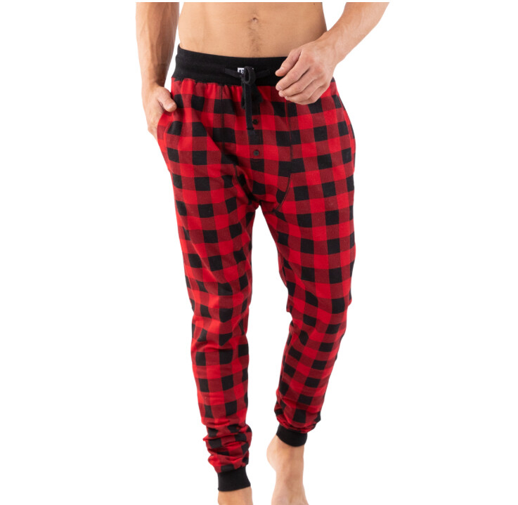 Red Plaid Long Johns