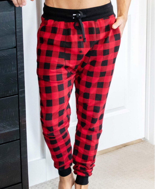 Red Plaid Long Johns
