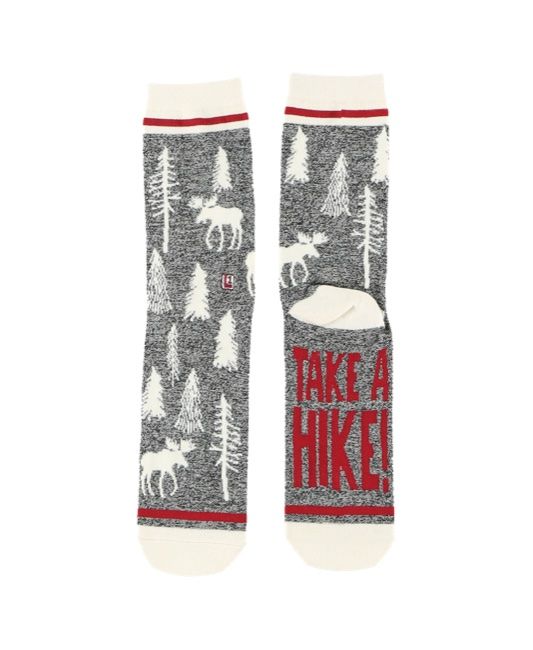 Take A Hike Crew Sock, Size: ONE SIZE