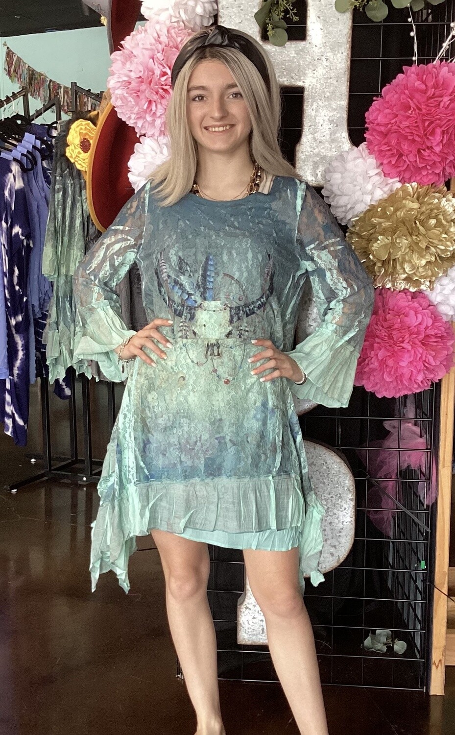 Horns Lace Top