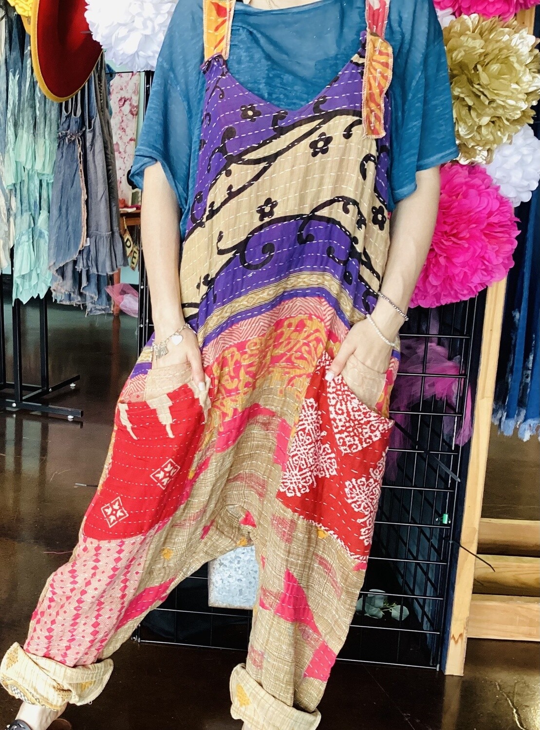 Be unique/ boho overalls