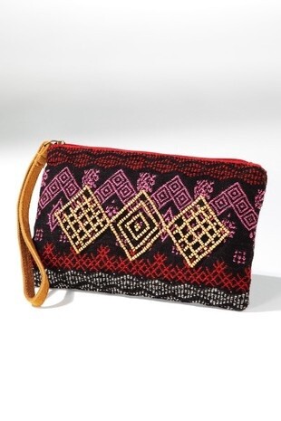 Handmade Ethnic Pattern Clutch Zachary