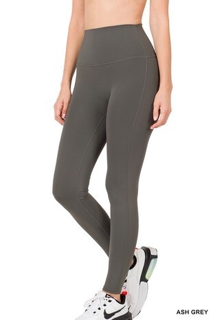 Athletic Knee Cut Out High Waisted Leggins
