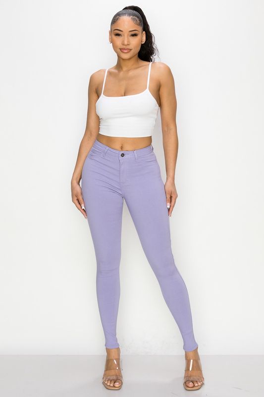 Skinny Super Stretch Lilac