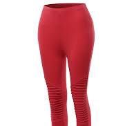 Cotton Full Length Moto Leggins