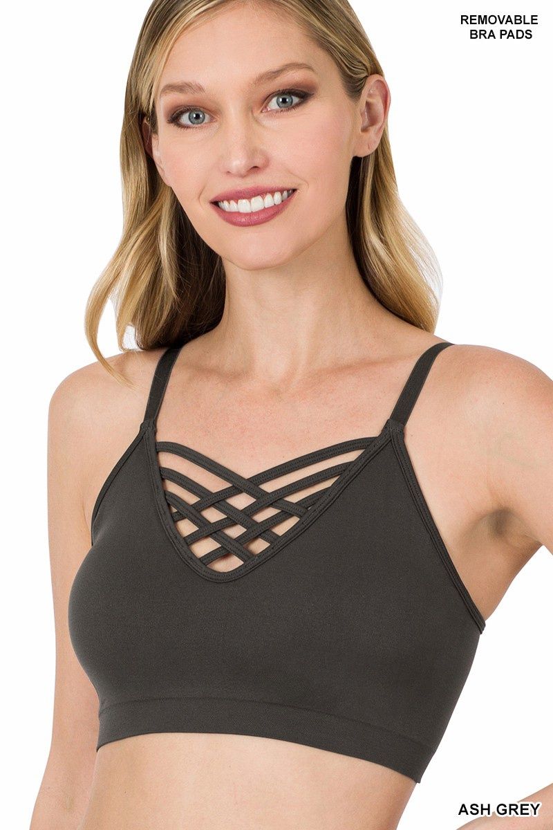 Front V- Neck Bralette
