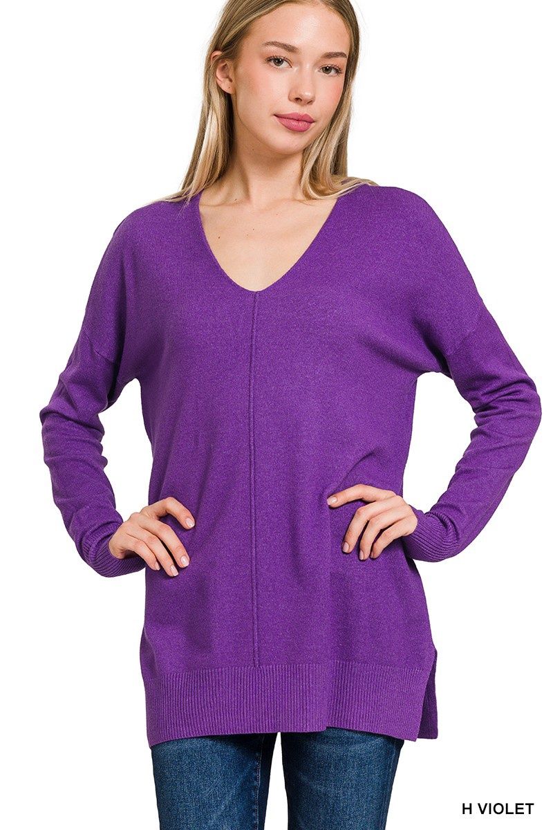 Viscose Front Seam Sweaters