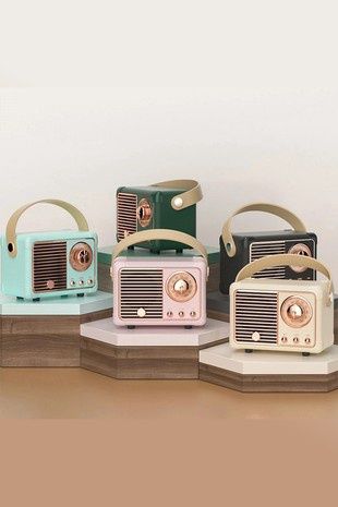 Retro Mini Wireless Bluetooth Speaker Multi Color