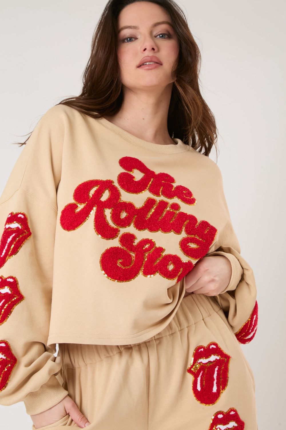 Rolling Stones Towel Crop