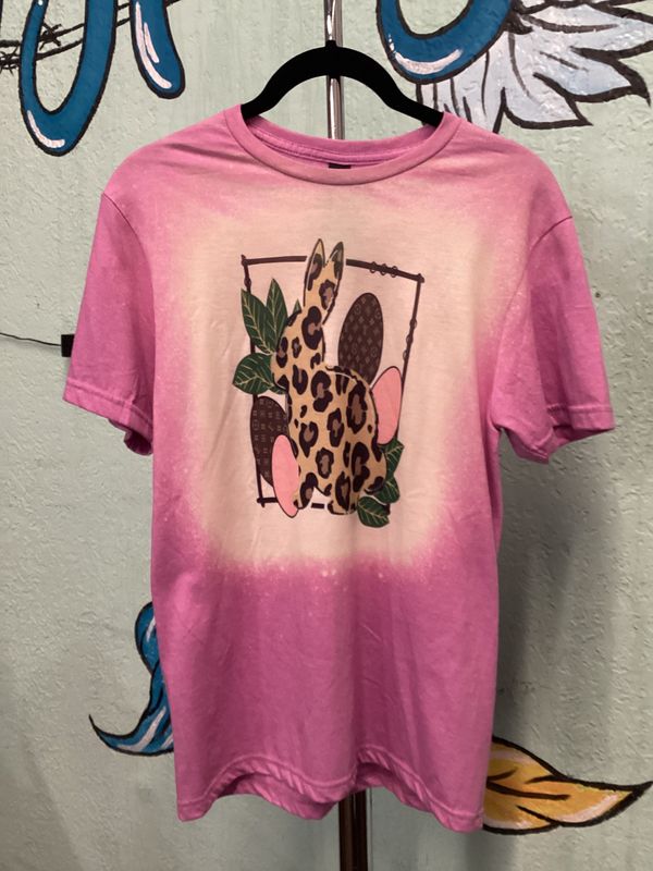 Easter Bunny Tee With LV Print