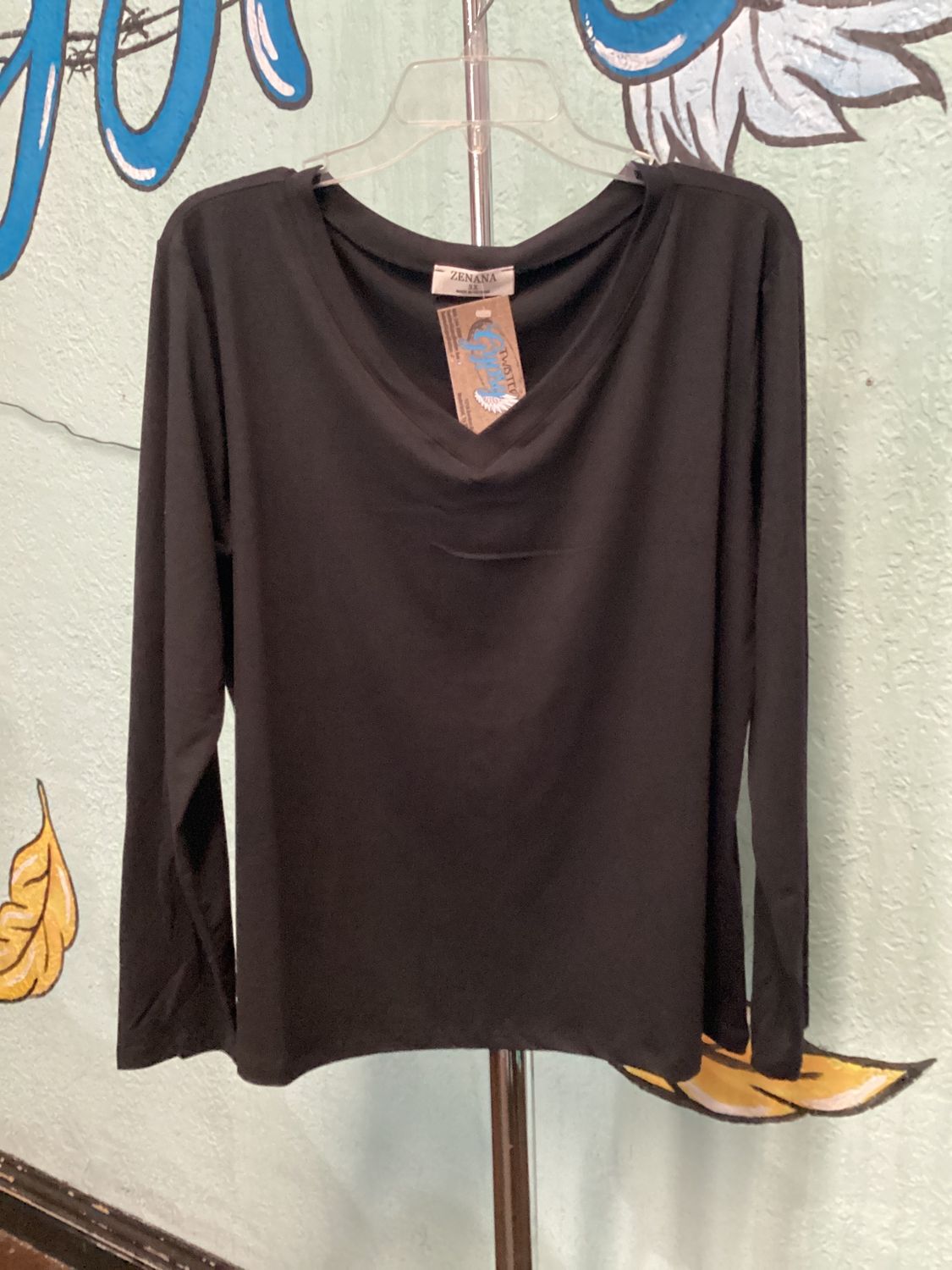 Black Long Sleeve Basic