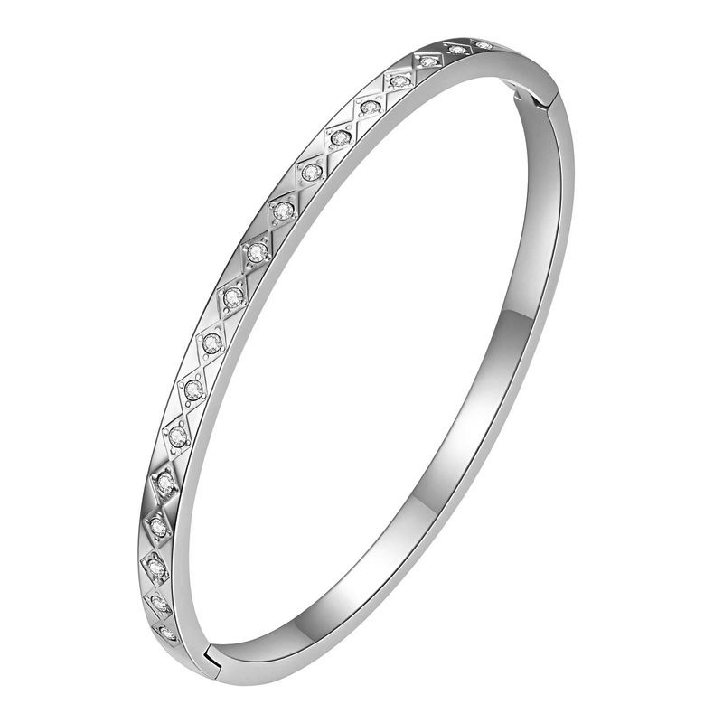 Stainless steel bracelet, Diamond Shaped