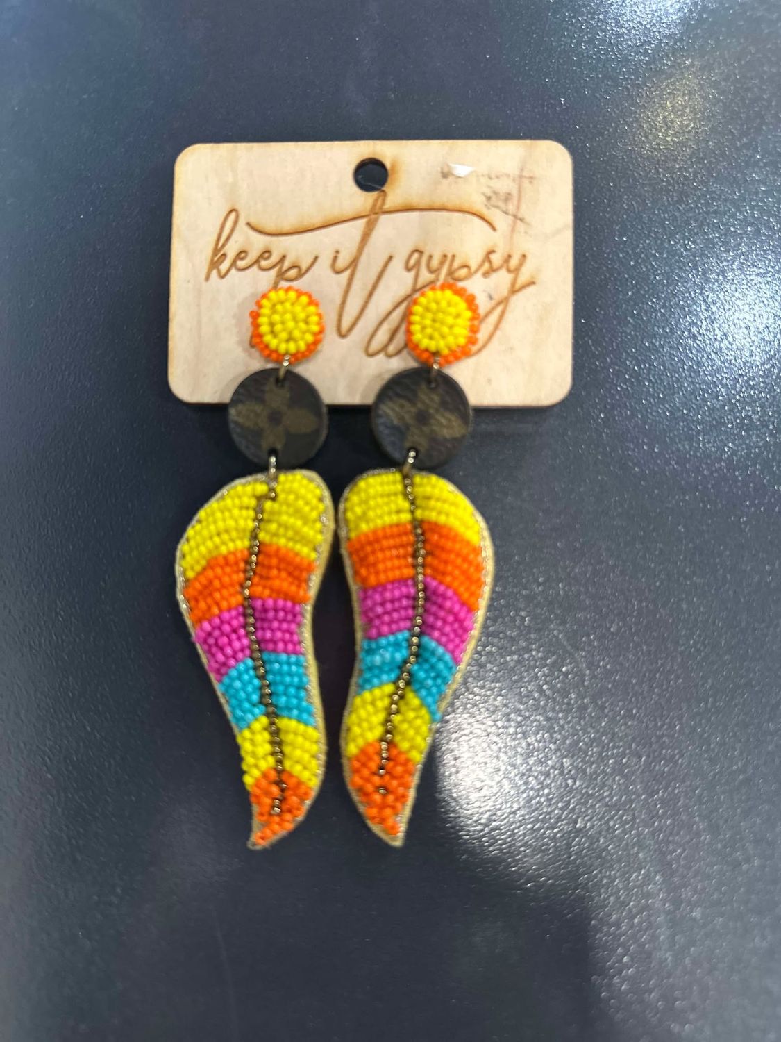 KIG Multi Seed Bead Earrings