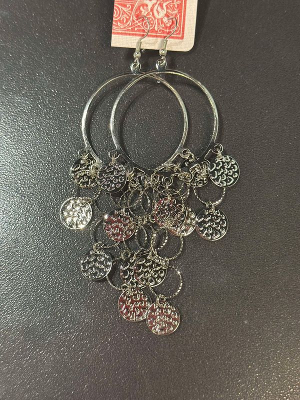 Silver Chandelier Earrings