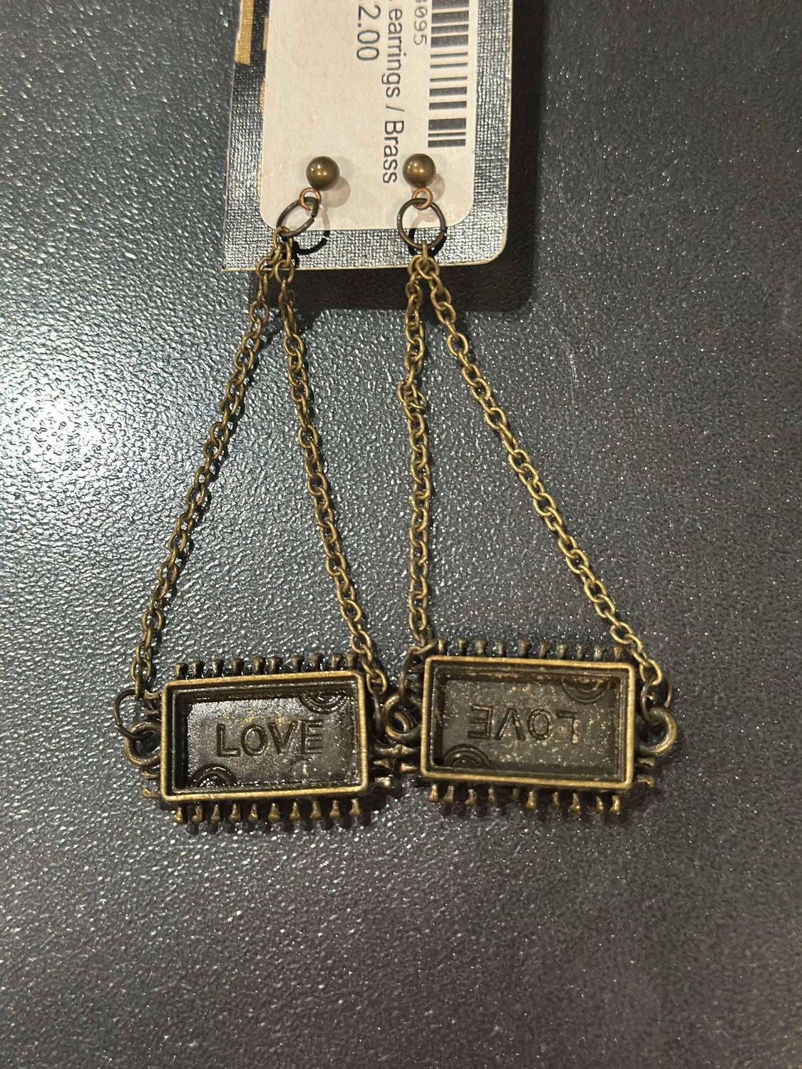 Love Box Earrings