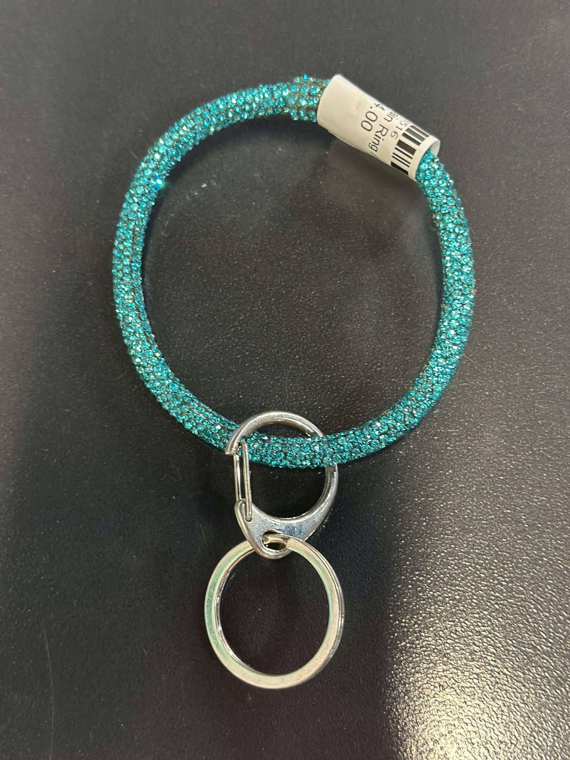 Blue Bracelet Keychain