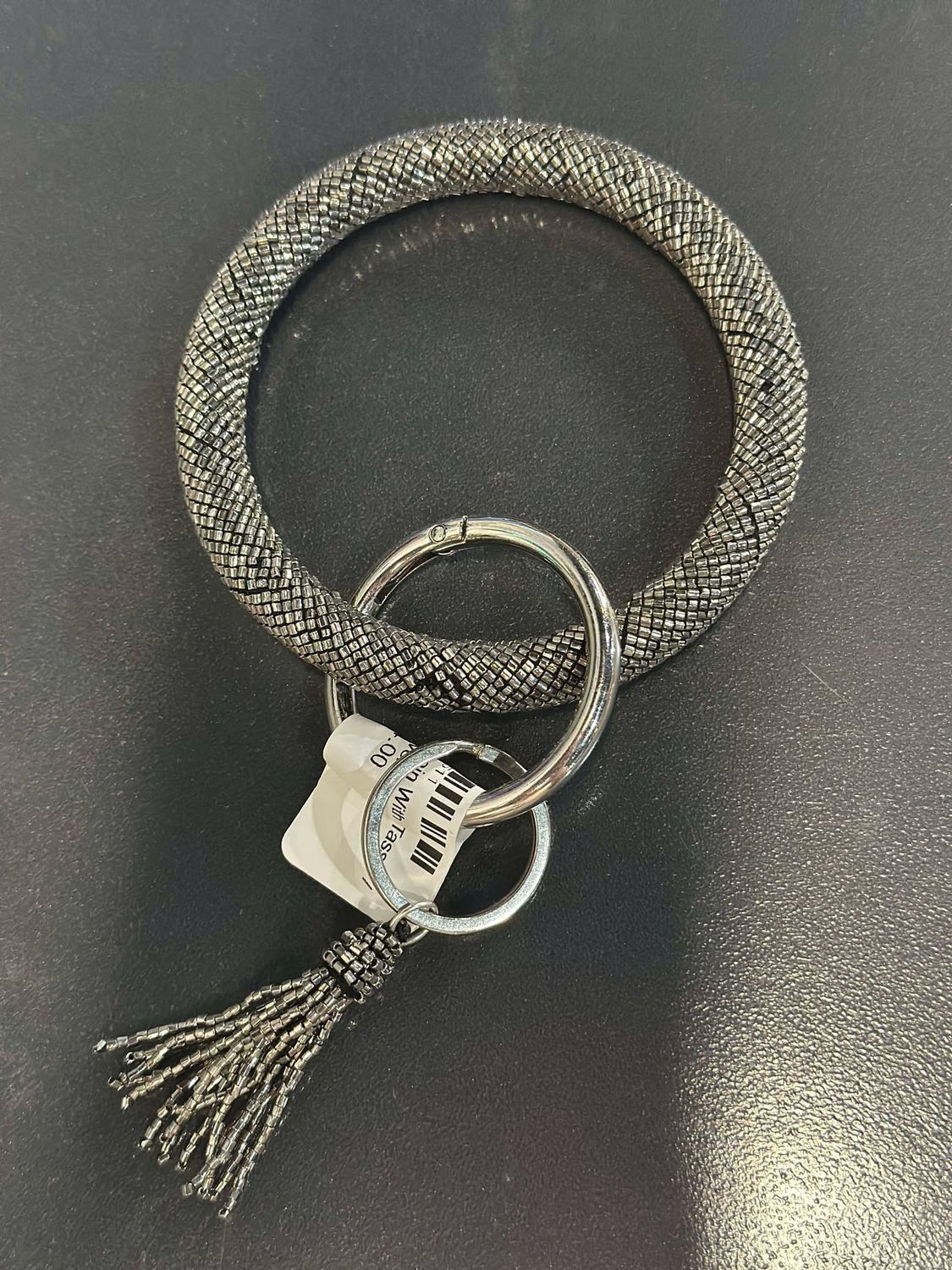 Silver Bracelet Key Ring