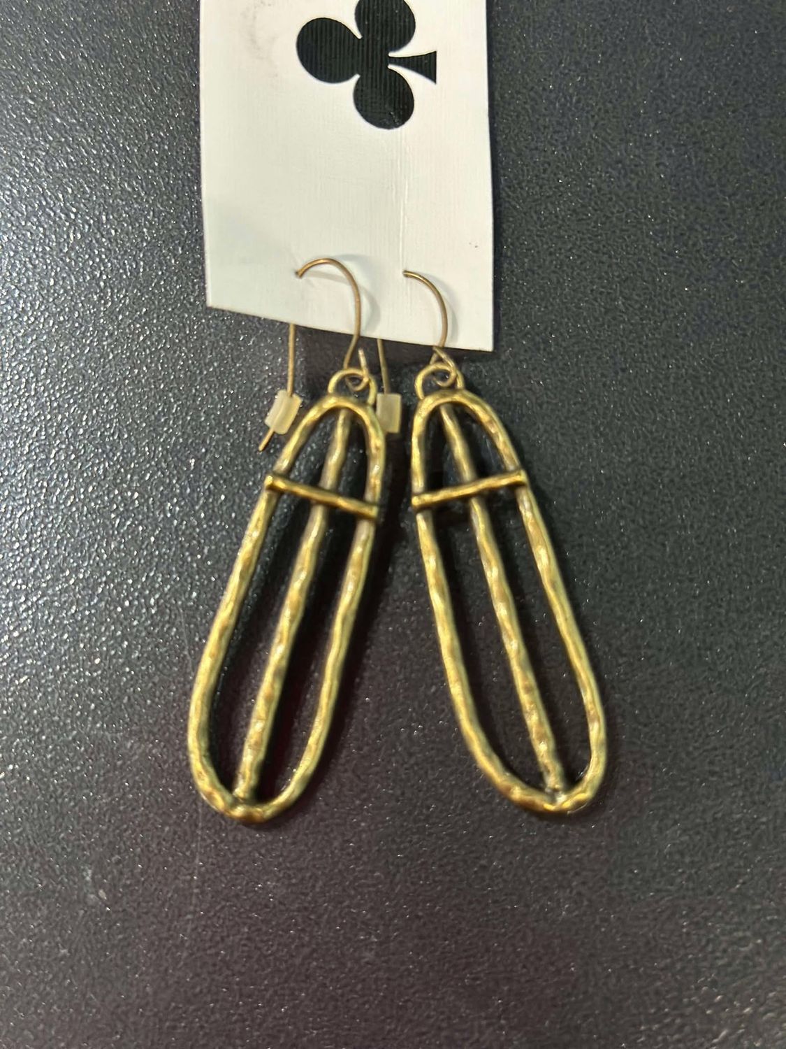Long Cross Earrings