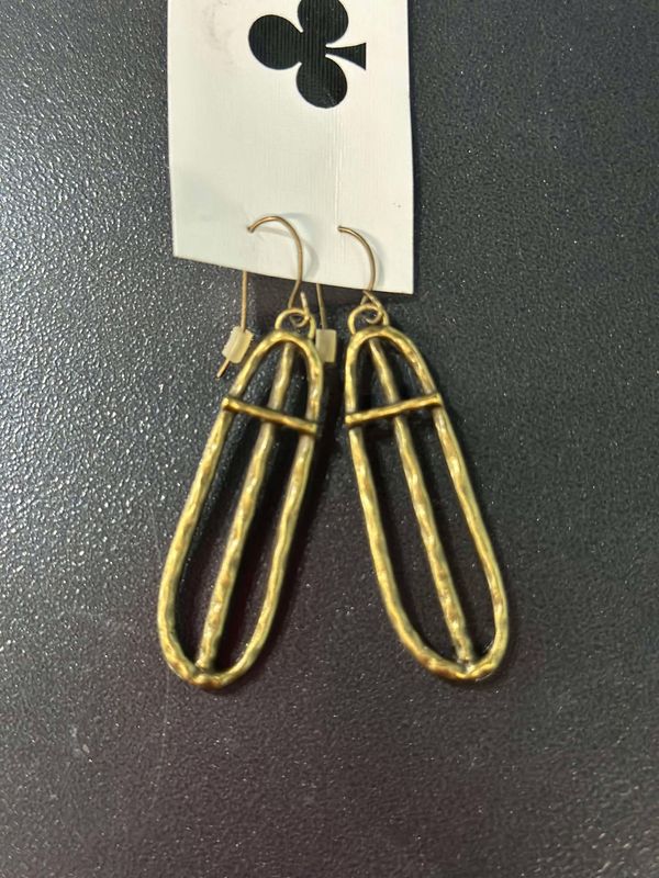 Long Cross Earrings