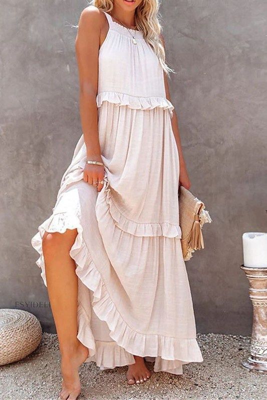 Long Floor Skirt Dress