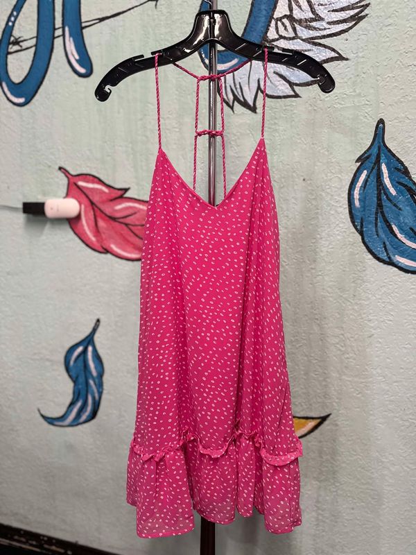 Pink Polkadot Sundress