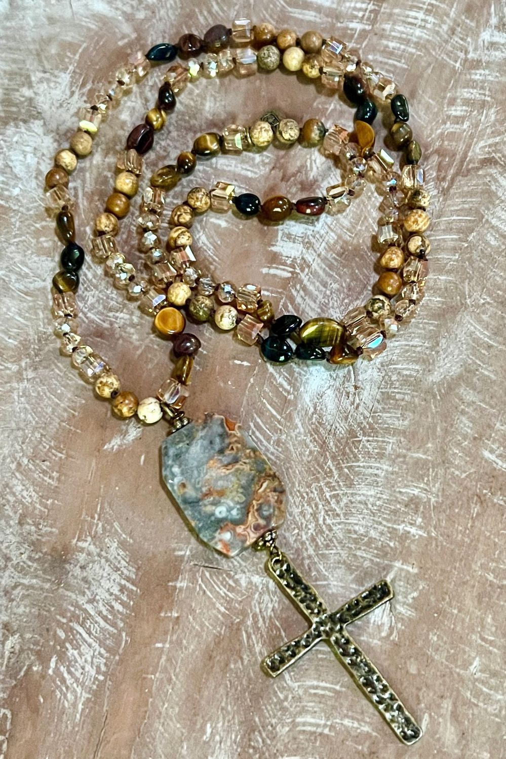 Stephain Necklace Jasper