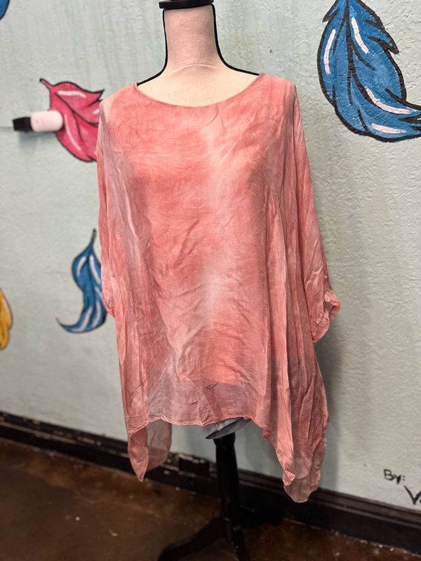 Silk Tye Dye Classic Top
