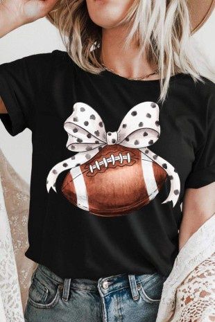 Football Graphic Tee T-Shirt
