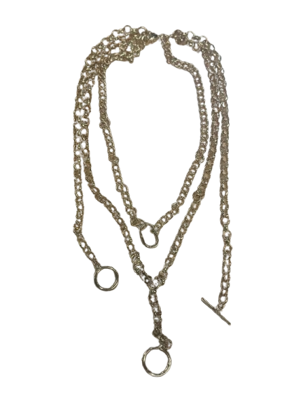 Triple Layer Gold Necklace