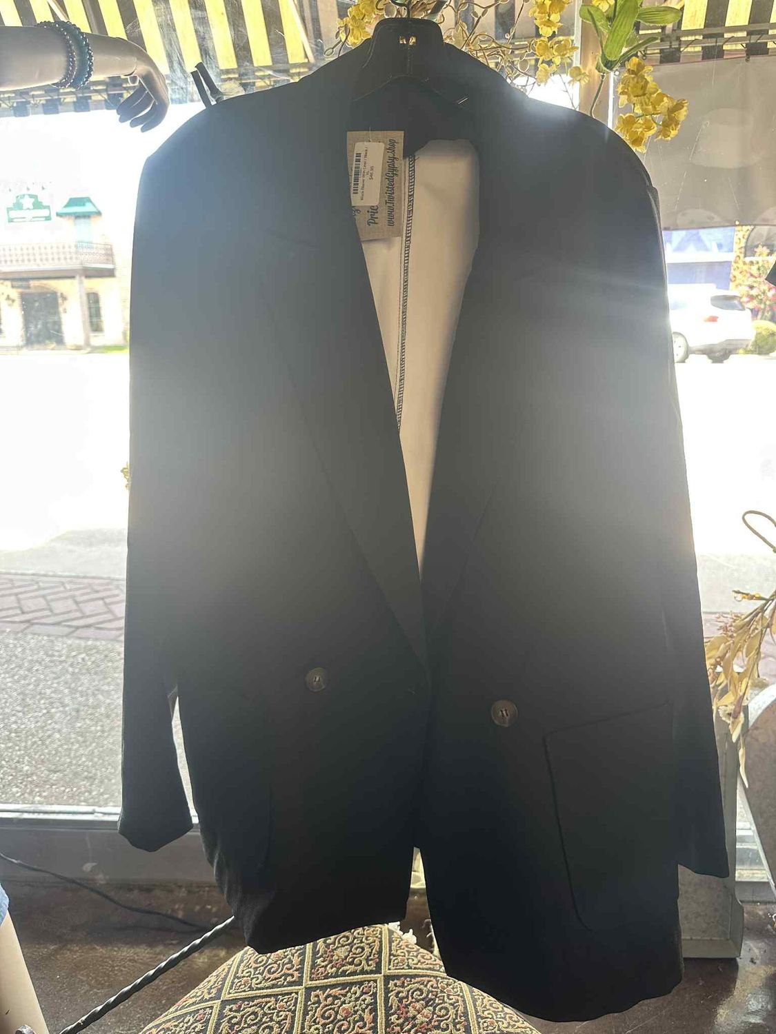 Black Blazer With Liner