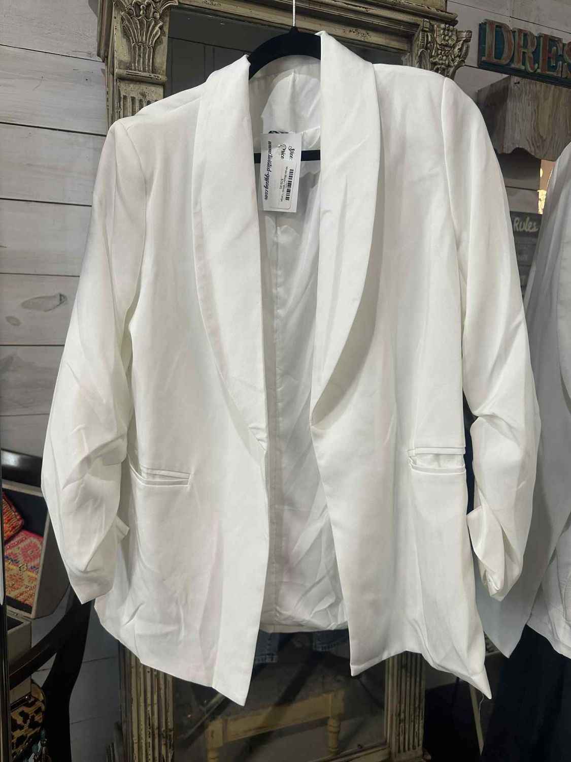 White Blazer