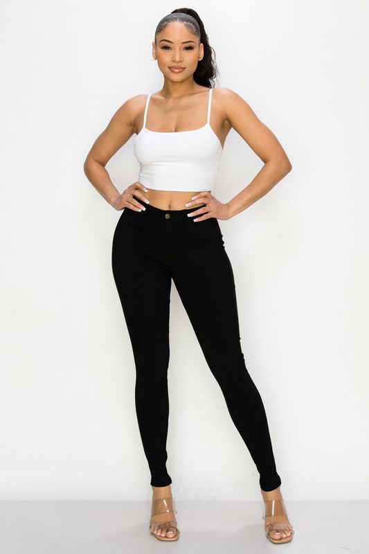 High Waisted Super Stretchy Skinny Jeans