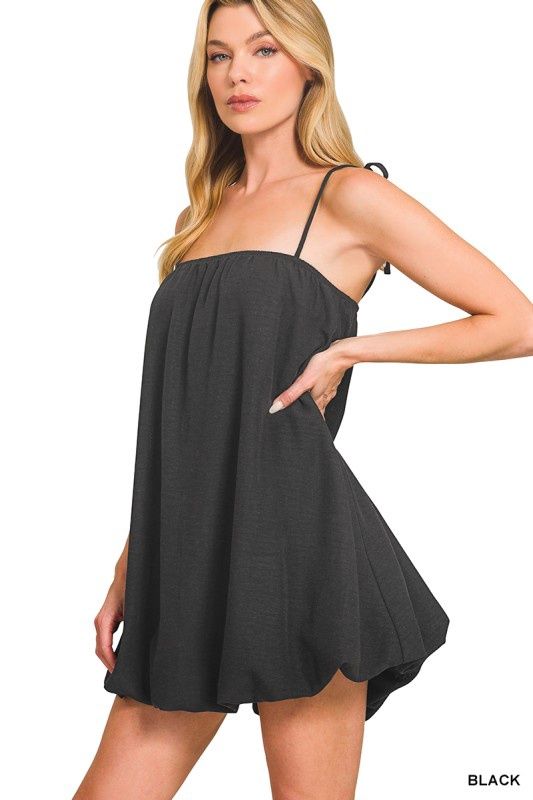 Bubble Black Dress