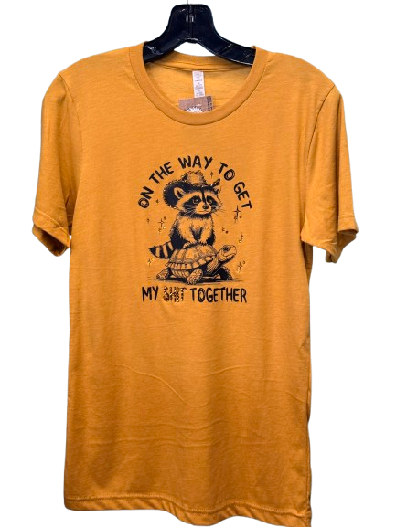 Racoon Mustard Tee