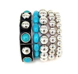 (5) Stackable Bracelet Set