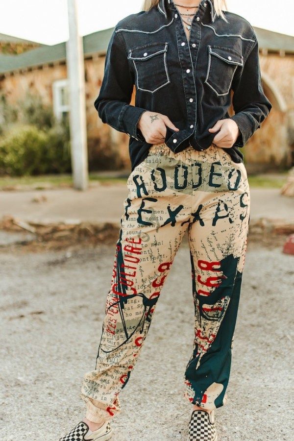 Rodeo Texas Printed Pants