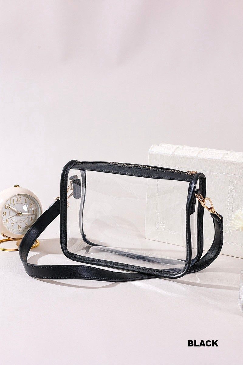 Clear Bag, Color: Black
