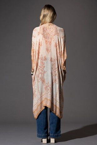 Aphrodite Paisley Kimono