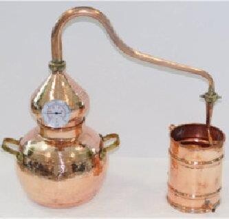 Copper alembic 5 liters. Lead free. HTS CODE 8419.40