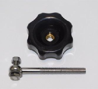 Black wheel &amp; steel bolt for Hoga Stills